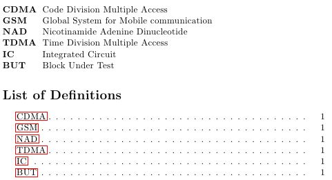 Table Of Contents List Of Environments Tex Latex Stack Exchange - Premium Geometric Photo Gallery - Retina