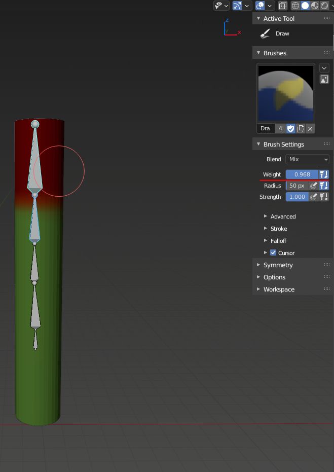 Three Problems On Weight Paint Blender Stack Exchange - Stunning Desktop Minimal Illustrations | Free Download
