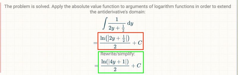 Integration How Does The Simplification Of The Absolute Value Logarithm Work Mathematics - Download Classic Abstract Pattern | Ultra HD