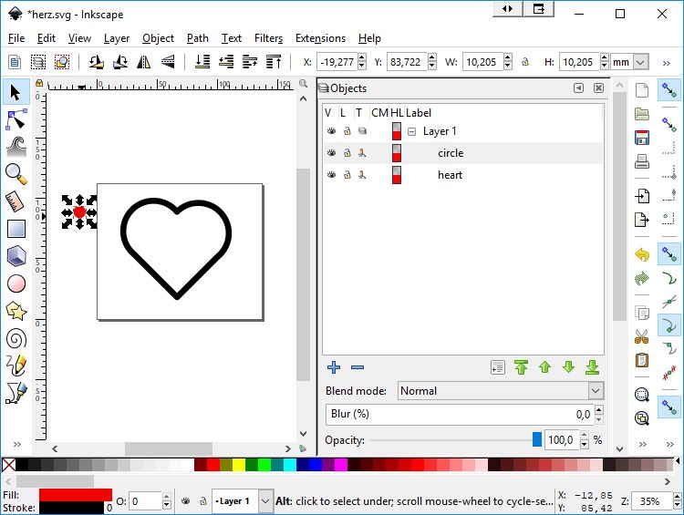 Inkscape Move Object - Minimal Pictures - Modern Desktop Collection