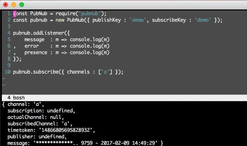 Javascript Pubnub Subscribe Stops Receiving Messages After Some Time - Gorgeous Retina Minimal Designs | Free Download