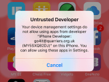 Ios Unable To Verify Mobile App On Ios9 Using Xcode 7 Stack Overflow