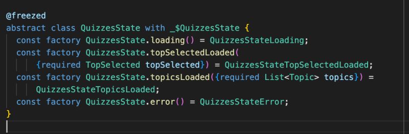 Flutter Bloc State Freezed Library With Multiple Fields Stack - Best Dark Illustrations in Mobile