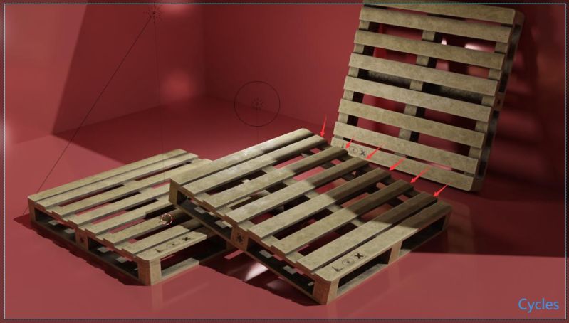 Rendering Low Poly Mesh Interrupting Normal Map In Render Blender - Download Artistic Abstract Pattern | Retina