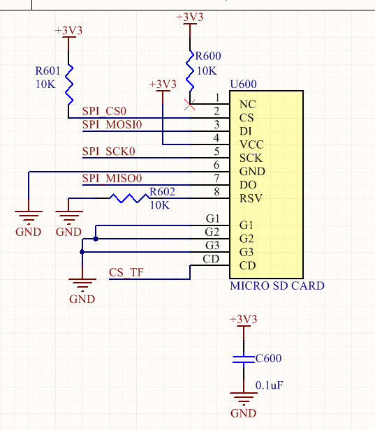 Capacitor For Tf Card Placement On Pcb Layout Electrical