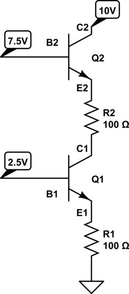 Transistors Two Bjts Together Electrical Engineering Stack Exchange - Abstract Pictures - Elegant 8K Collection