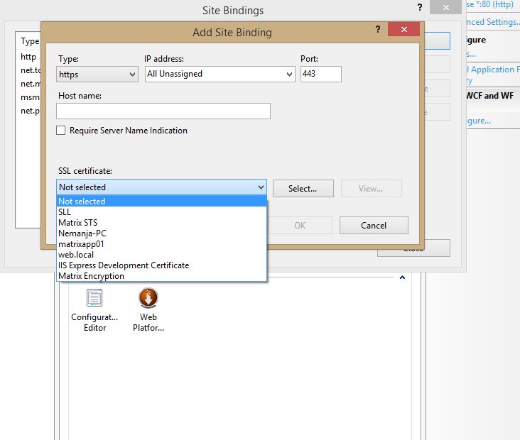 Ssl Security Certificate Does Not Appear In Iis After Insertion - Mobile Minimal Backgrounds for Desktop