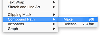 Adobe Illustrator Compound Paths And Paths One Single Object - Artistic Desktop Geometric Arts | Free Download