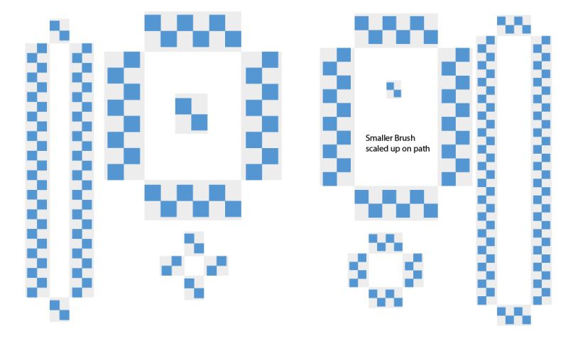 Illustrator Pattern Brush Question Graphic Design Stack Exchange - Best Light Illustrations in High Resolution