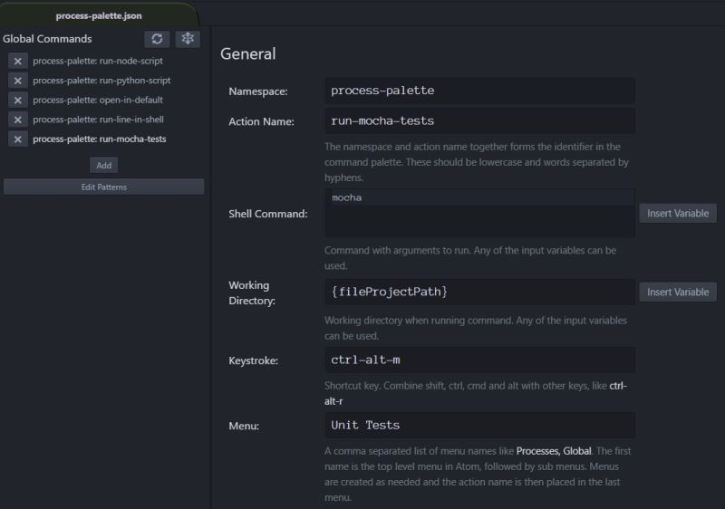 Atom Mocha Snippets - Dark Pictures - Creative Desktop Collection