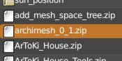 Add On Archimesh Installing Problems Blender Stack Exchange - High Resolution Minimal Arts for Desktop