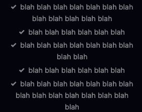 Html How To Make Checkmark Stick To Start Of Text Tailwind Stack - Geometric Photos - Elegant High Resolution Collection