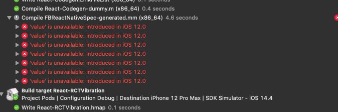 After Upgrading Rn 0 68 2 Gt 0 69 1 Reactnativehostwrapperbase - Geometric Textures - Professional High Resolution Collection