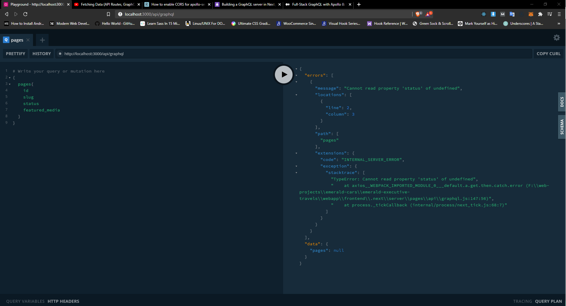 Kelly main published september 28, 2020 kelly is a former google tech entrepreneur and apple developer who has counseled businesses of all sizes and growth stages. javascript - GraphQL not making request to WP API - Stack Overflow