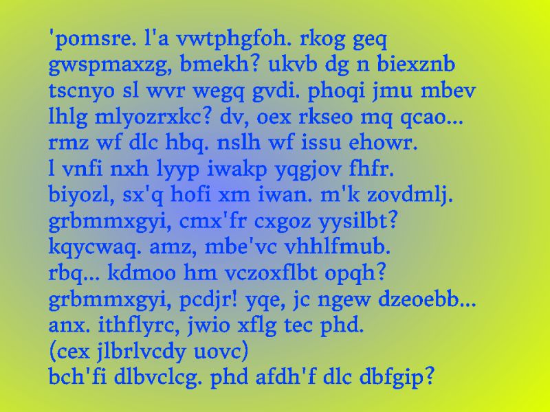 Cipher Mithrandir S Chat Puzzle Puzzling Stack Exchange - Ultra HD High Resolution Gradient Images | Free Download