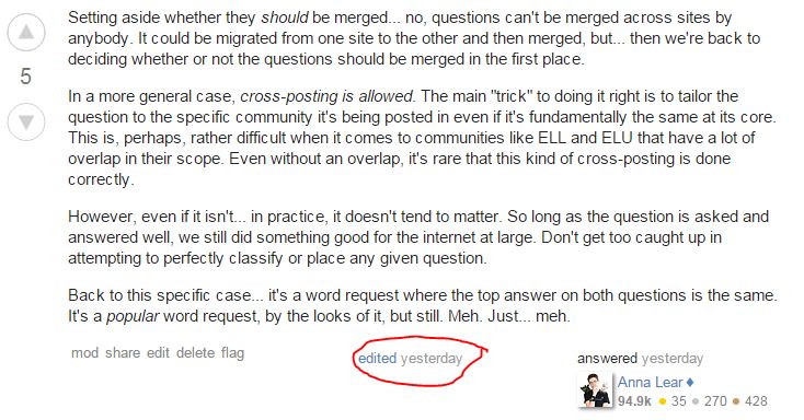 Empty Diff In Edit History Meta Stack Exchange - Premium Space Art Gallery - Retina