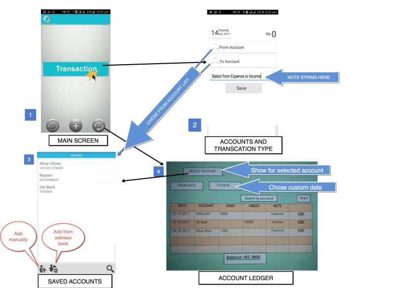 Simple Expense Manager Android App - Elegant Minimal Wallpaper - 4K