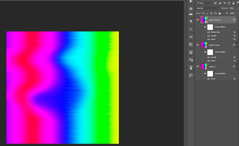 Adobe Photoshop Glitch Gradient Effect Graphic Design Stack Exchange - Premium Space Design Gallery - HD