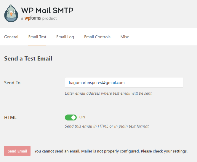 23/11/2019 · how to configure smtp settings in wordpress programmatically. wordpress - How to Set Up the Gmail Mailer in WP Mail SMTP - Stack Overflow