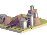 Modeling Low Poly Mountain Terrain Blender Stack Exchange