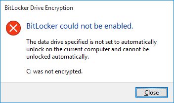 Windows Cannot Use Bitlocker Super User - Desktop Ocean Patterns for Desktop
