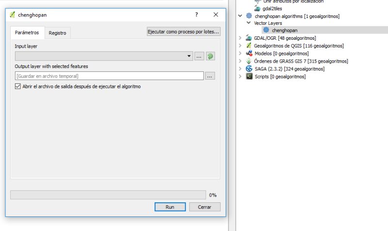Adding Custom Processing Provider Into Qgis Geographic Information - Light Pictures - Professional Retina Collection