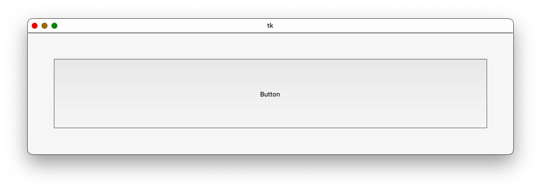 stretched horizontally