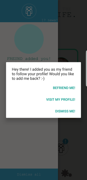 alert activity blur xamarin drawer shown whole android visible background blacken already does stack