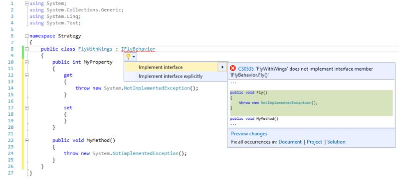C Vs 2015 Class Designer Doesn T Implement Interfaces Stack Overflow - Gorgeous Dark Texture - Retina