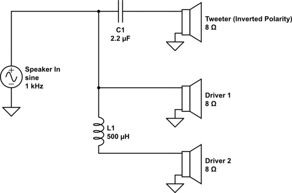 Calculating Impedance In A Two Way Speaker Crossover