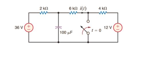 Capacitor How To Analyze First Order Transient Circuits Using - Ultra HD Geometric Photos for Desktop