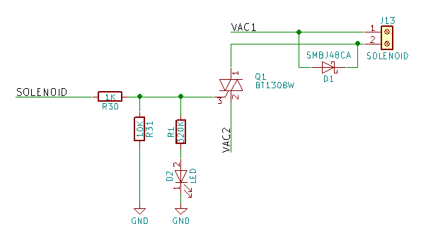 Inductor Controlling A 24vac Solenoid With Arduino Inductor Controlling A 24vac Solenoid With Arduino