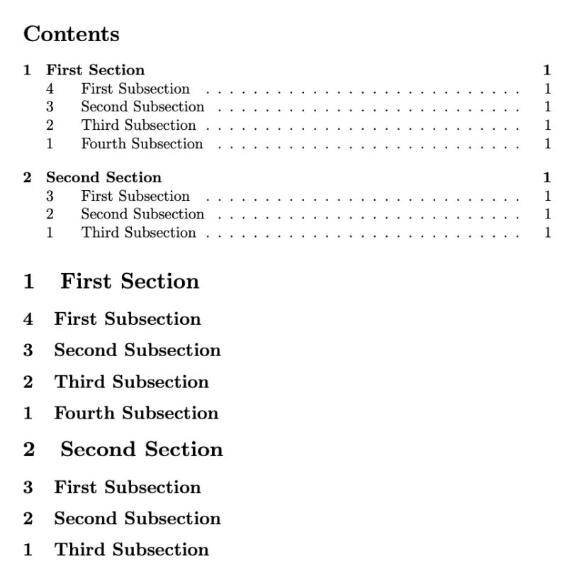 Numbering Subsections Tex Latex Stack Exchange - Elegant Colorful Illustration - Ultra HD
