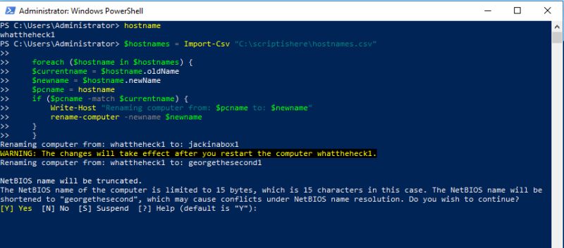Powershell Renaming Computers With Csv Files And Mac Address Stack - Premium Geometric Photo Gallery - Ultra HD