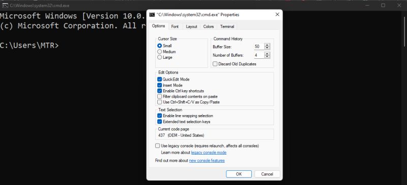 Why Is The Command Prompt Text Selection Rectangular By Default User Experience Stack Exchange - Best Gradient Patterns in Retina