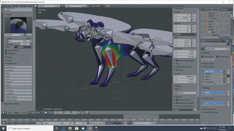 Rigging Add Rigify Widgets To Weight Painted Figure Blender Stack - Best Space Patterns in High Resolution