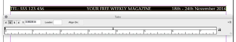 Indesign How To Get Table Correctly Aligned On Master Page Graphic - Best Geometric Textures in 8K