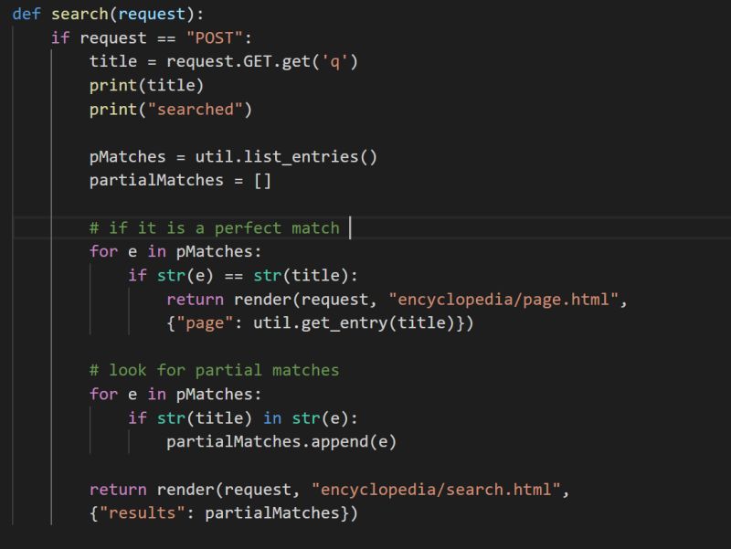 Cs50 Web Programming With Python Cs50w Project 1 Wiki Search Layout - Dark Illustrations - Stunning 4K Collection