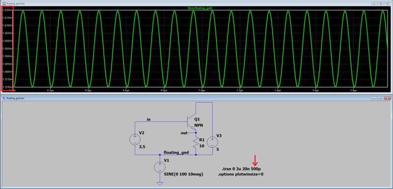Wrong Ltspice Simulation Results When Circuit Has A Large Common Mode - High Quality Minimal Design - HD