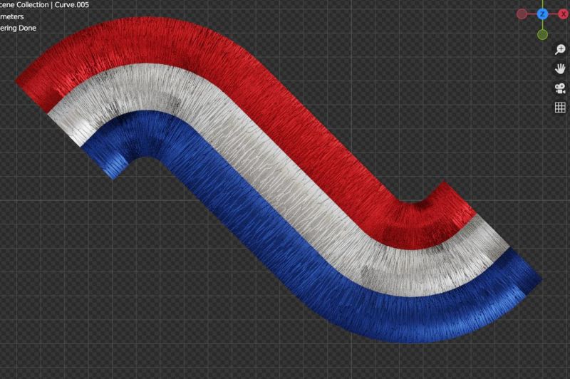 Cycles Render Engine Voronoi Texture Inconsistent Over Curve Blender Stack Exchange - Premium Abstract Texture Gallery - Mobile