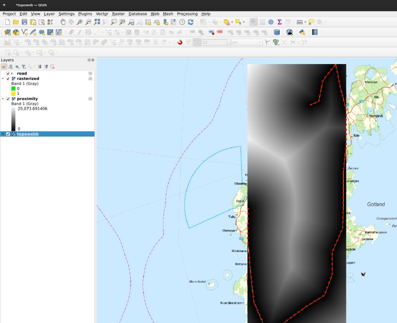 Proximity Geodemographic Shapefiles - Professional Ocean Texture - Retina