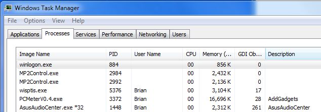Windows 7 Missing Description And Username In Task Manager Super User - Gradient Designs - Elegant Ultra HD Collection
