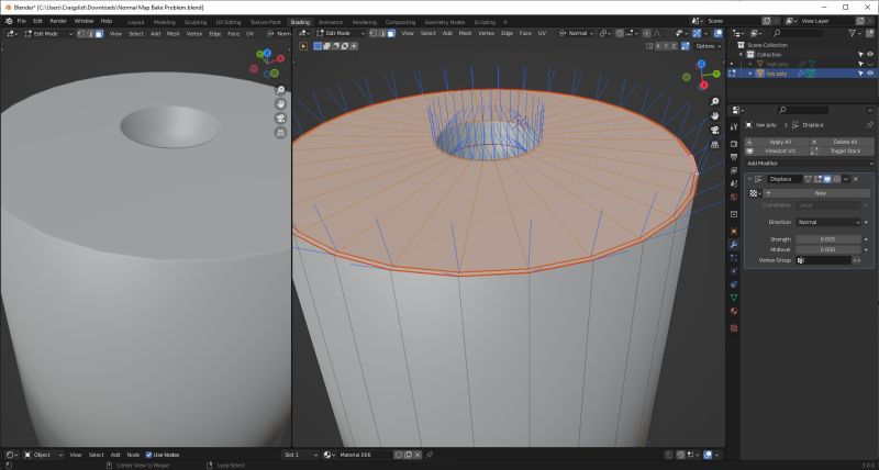 Normal Map Bake Problem Blender Stack Exchange - Ultra HD Landscape Illustration - Mobile