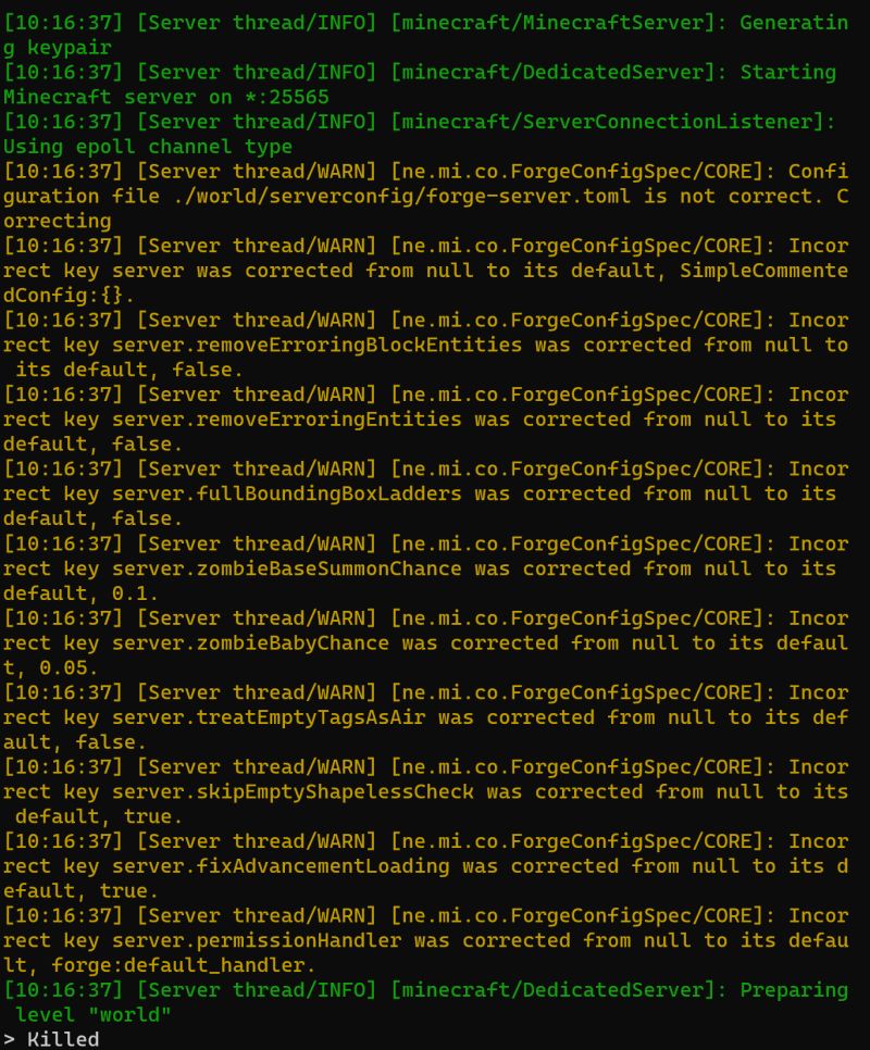Server Forge Does Not Start Helpoo R Minecraft - Download Premium Colorful Background | 8K