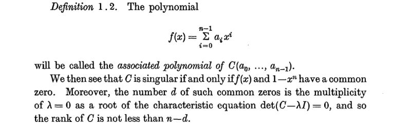 Circulant Matrix Pdf - Best Colorful Pictures in 8K
