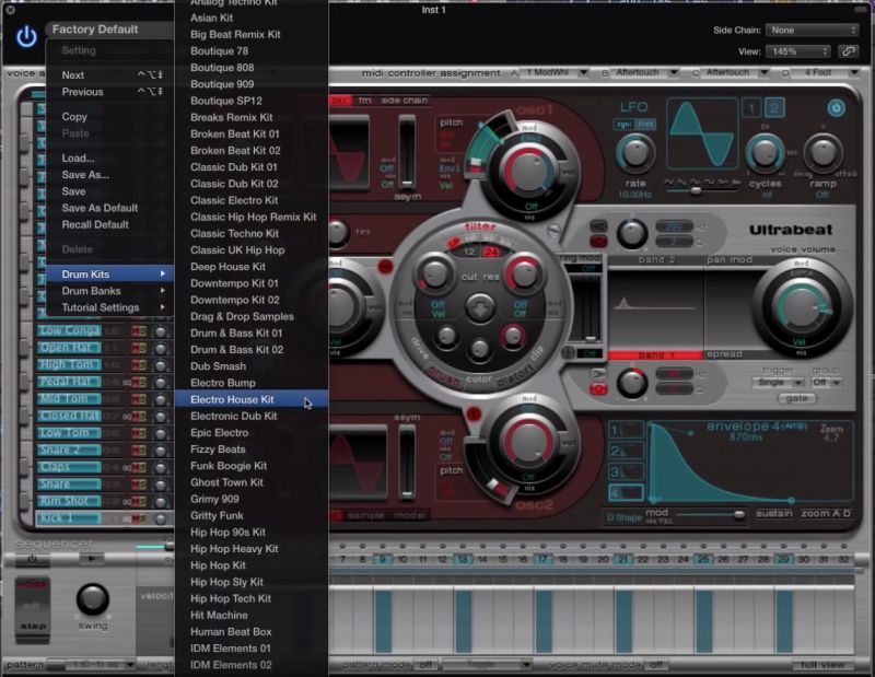 Loopmasters Logic Ultrabeat Electronic Drum Kits - Vintage Art Collection - Retina Quality