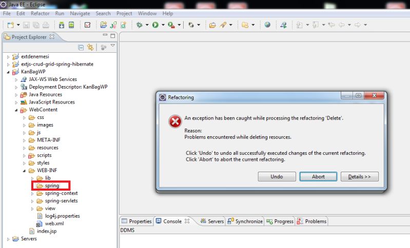 Delete File Remove Folder From Eclipse Workspace Stack Overflow - Best Space Designs in 8K