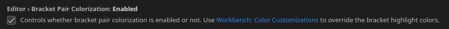 Bracket Pair Colorization