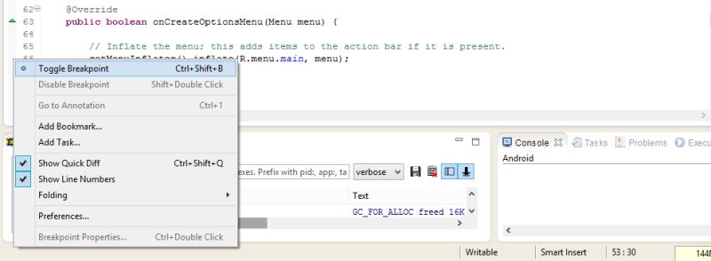 How Can I Use A Breakpoint In Eclipse In Runtime Android Code Stack - Space Picture Collection - 8K Quality