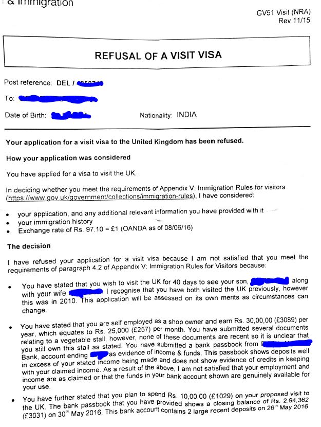 Uk Visitor Visa Refused For Parents Want To Re Apply Travel Stack Exchange